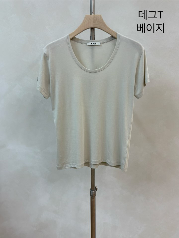 LAKE-A/KONI韓國直郵女士新品26夏季推薦休閑熱賣人氣T恤Lake Side/KONIT恤圖色4