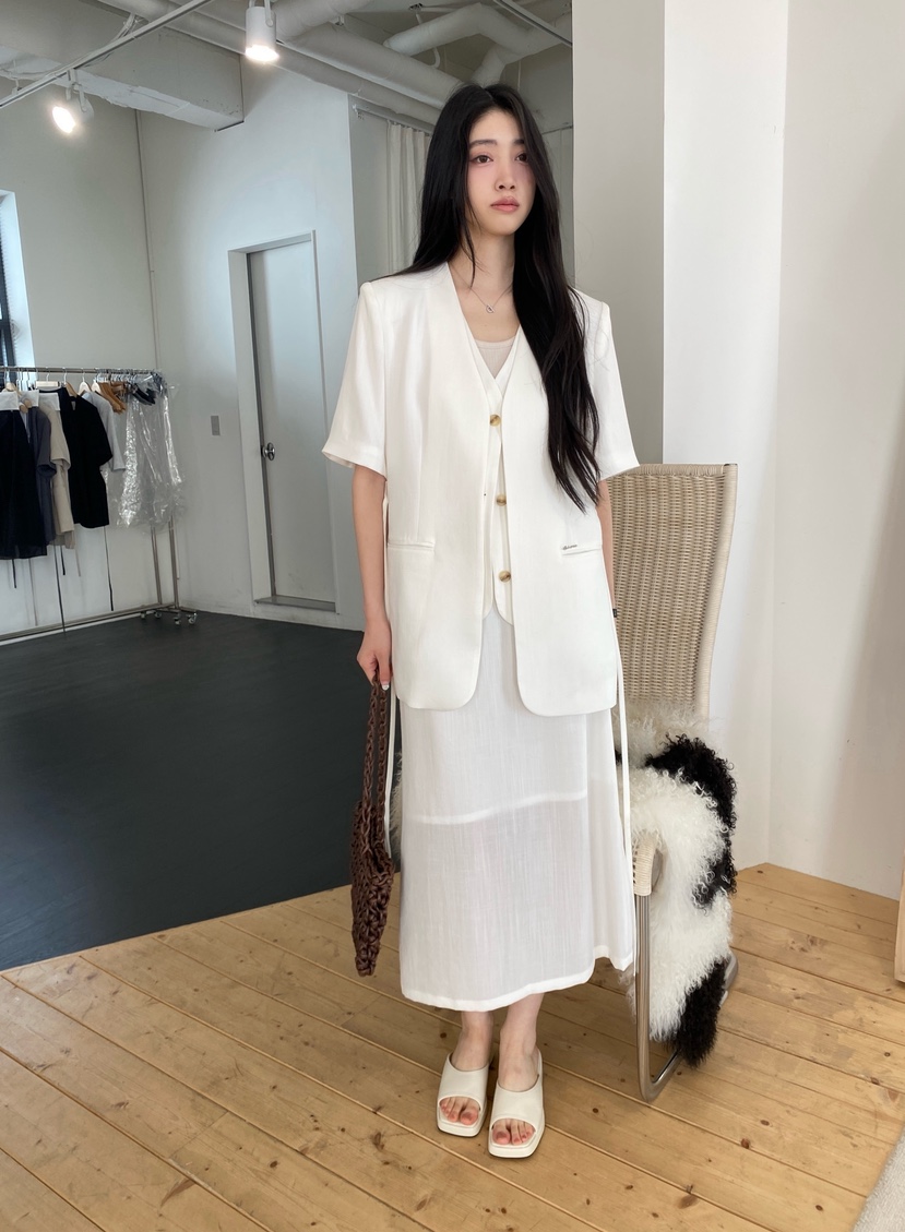 BOHEME東大門實拍韓國女士新款人氣26夏季熱賣推薦時尚長裙BOHEME長裙