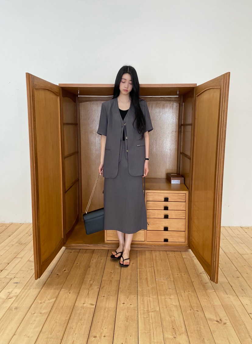 BOHEME東大門實拍韓國女士新款人氣26夏季熱賣推薦時尚長裙BOHEME長裙