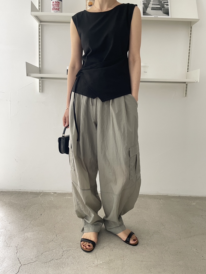 EDITION-P韓國東大門代購女裝新品推薦人氣26夏季休閑褲口袋EDITION/CHAHEE休閑褲