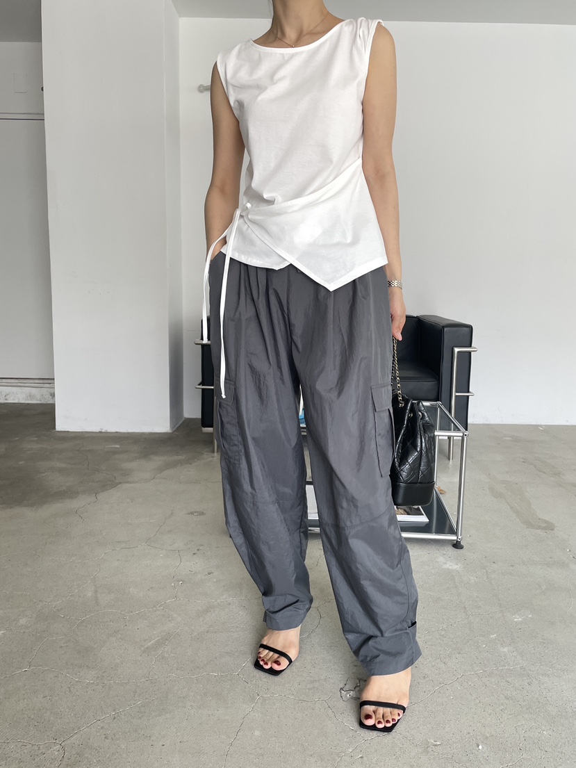 EDITION-P韓國東大門代購女裝新品推薦人氣26夏季休閑褲口袋EDITION/CHAHEE休閑褲