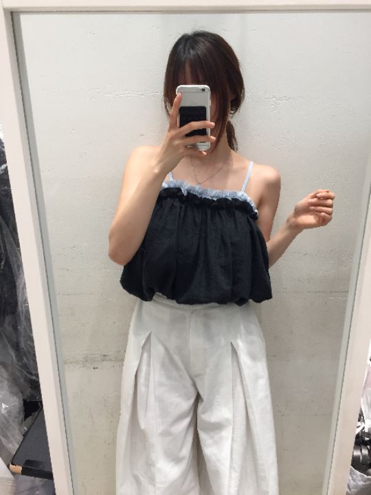 mars韓國直郵女裝新款推薦休閑熱賣時尚人氣吊帶背心無袖mars吊帶/背心