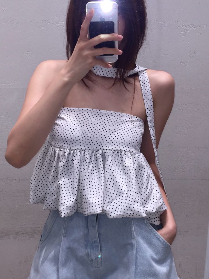 mars韓國東大門代購女士新款人氣26夏季熱賣休閑吊帶背心mars吊帶/背心圖色1