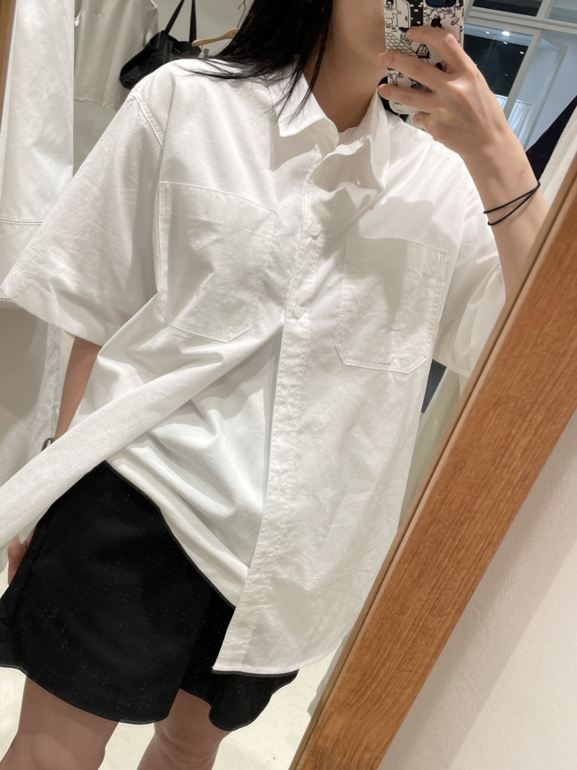 OHAO韓國代購女士新品休閑熱賣時尚推薦人氣26夏季襯衫蕾絲衫OHAO/HA MONG襯衫/蕾絲衫
