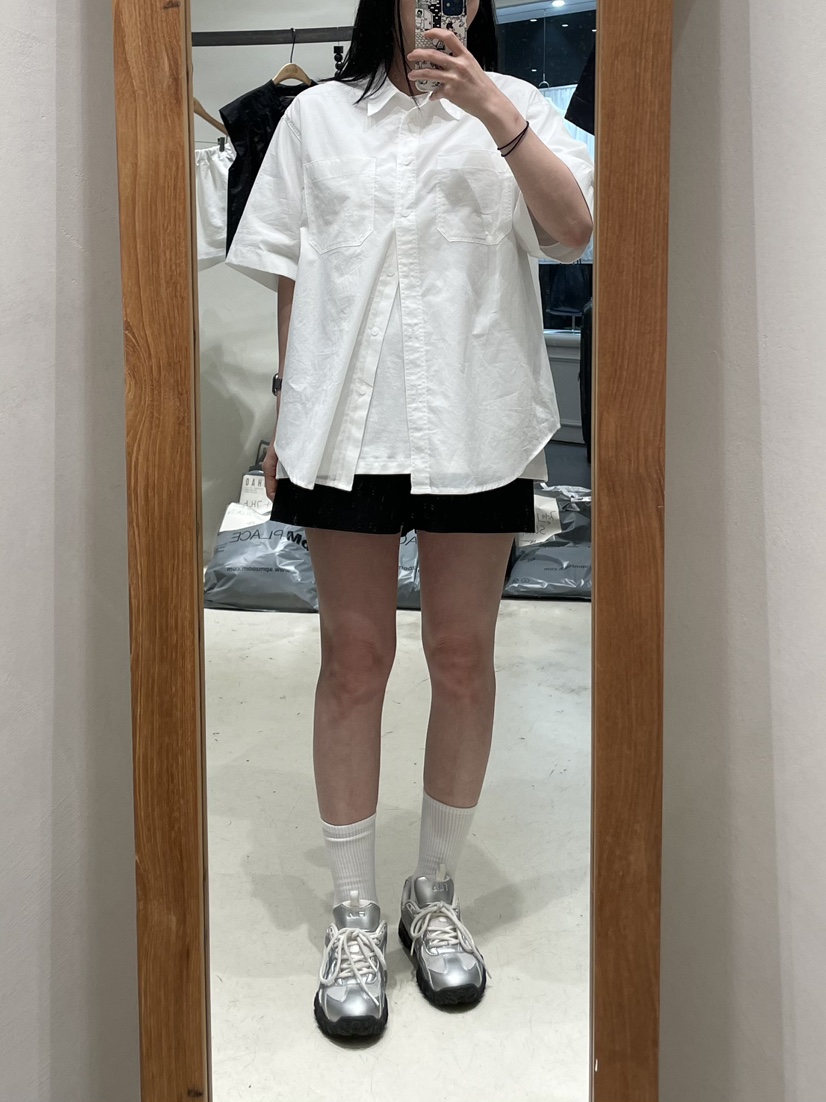 OHAO韓國代購女士新品休閑熱賣時尚推薦人氣26夏季襯衫蕾絲衫OHAO/HA MONG襯衫/蕾絲衫