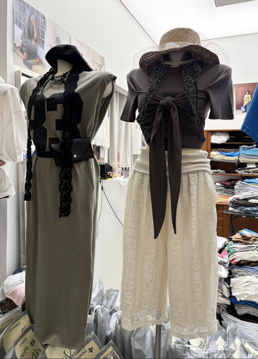 INTHEEND韓國東大門直郵女士新品26夏季熱賣人氣推薦休閑T恤INTHEENDT恤