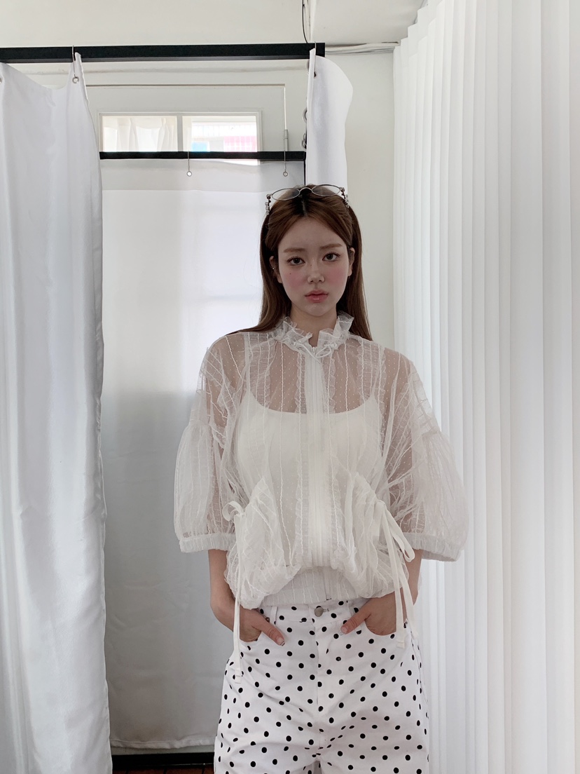 MAISONDEGLORY韓國代購女士新款26夏季時尚推薦休閑夾克蕾絲MAISON DE GLORY夾克