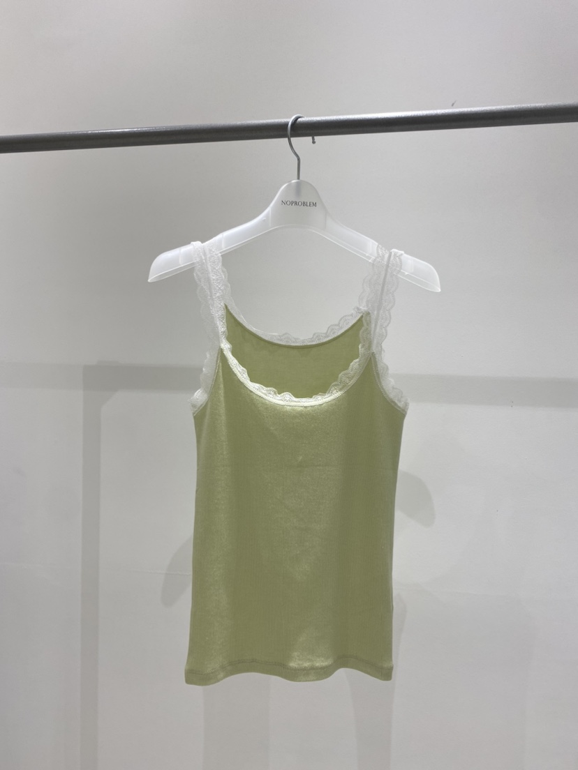 NOPROBLEM韓國東大門代購女裝新品熱賣休閑人氣推薦吊帶背心NOPROBLEM吊帶/背心圖色2