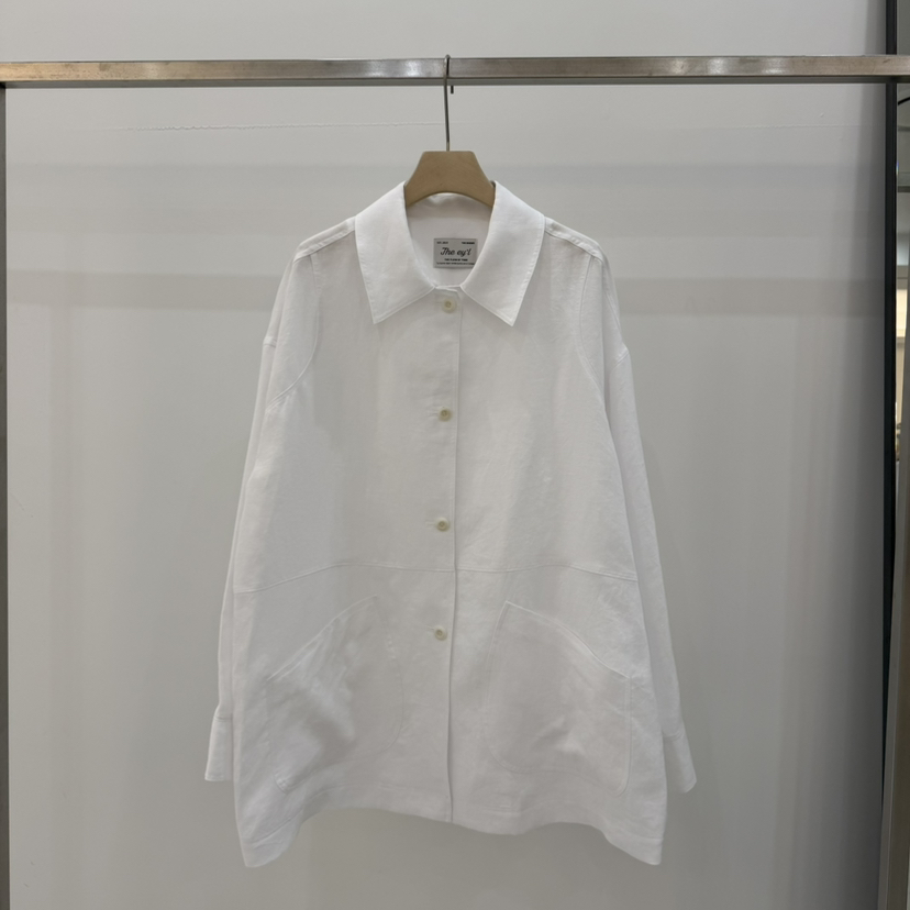 THE EYL韓國東大門直郵女裝新品時尚推薦26夏季夾克亞麻THE EYL夾克圖色1