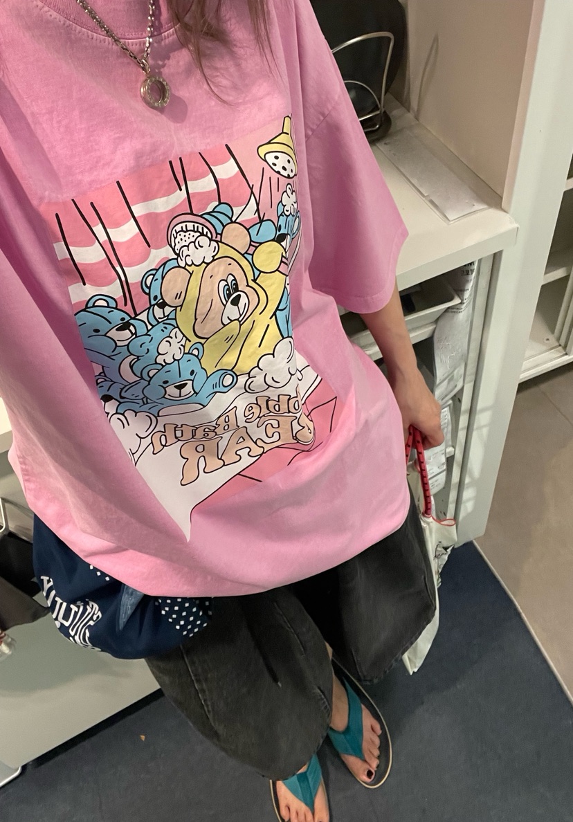 CRACKERS韓國東大門直郵女士新品推薦熱賣26夏季休閑人氣T恤CRACKERST恤