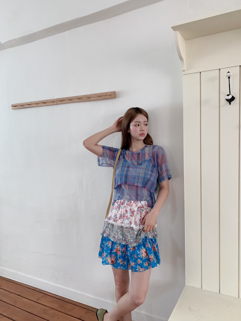 MAISONDEGLORY韓國直郵女士新款熱賣休閑人氣推薦26夏季短裙MAISON DE GLORY短裙