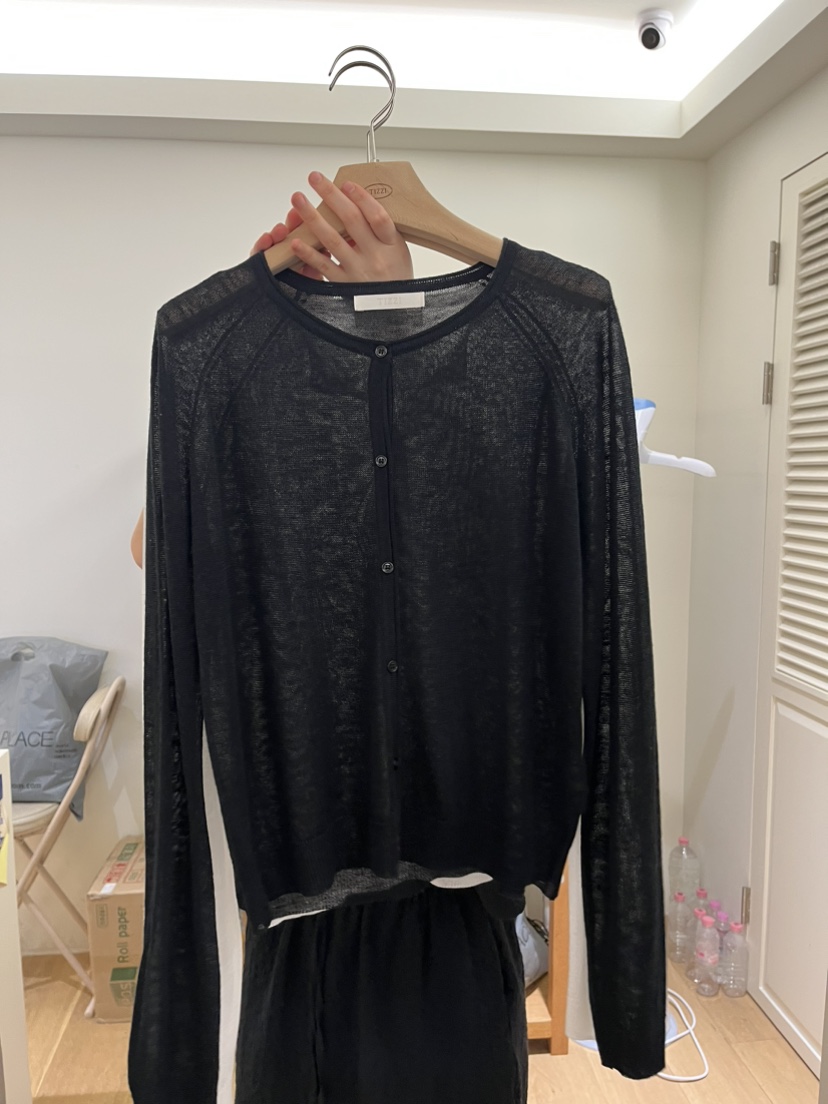 TIZZI韓國直郵實拍女士新品人氣26夏季時尚休閑熱賣推薦開衫TIZZI開衫圖色3