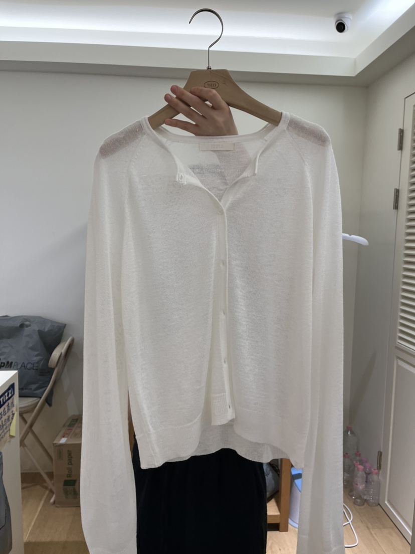 TIZZI韓國直郵實拍女士新品人氣26夏季時尚休閑熱賣推薦開衫TIZZI開衫圖色4