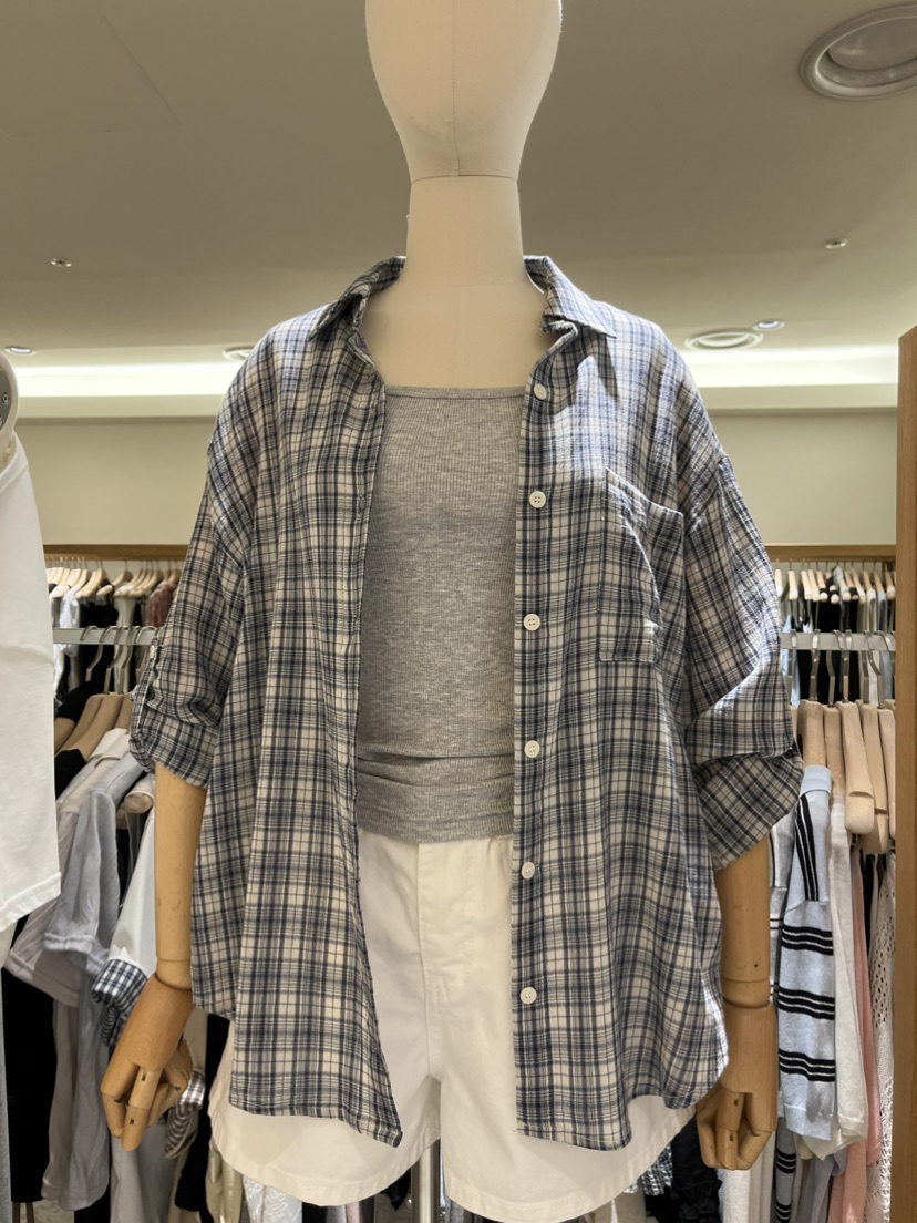 TIZZI韓國東大門直郵女裝新品熱賣26夏季休閑人氣襯衫蕾絲衫TIZZI襯衫/蕾絲衫圖色3