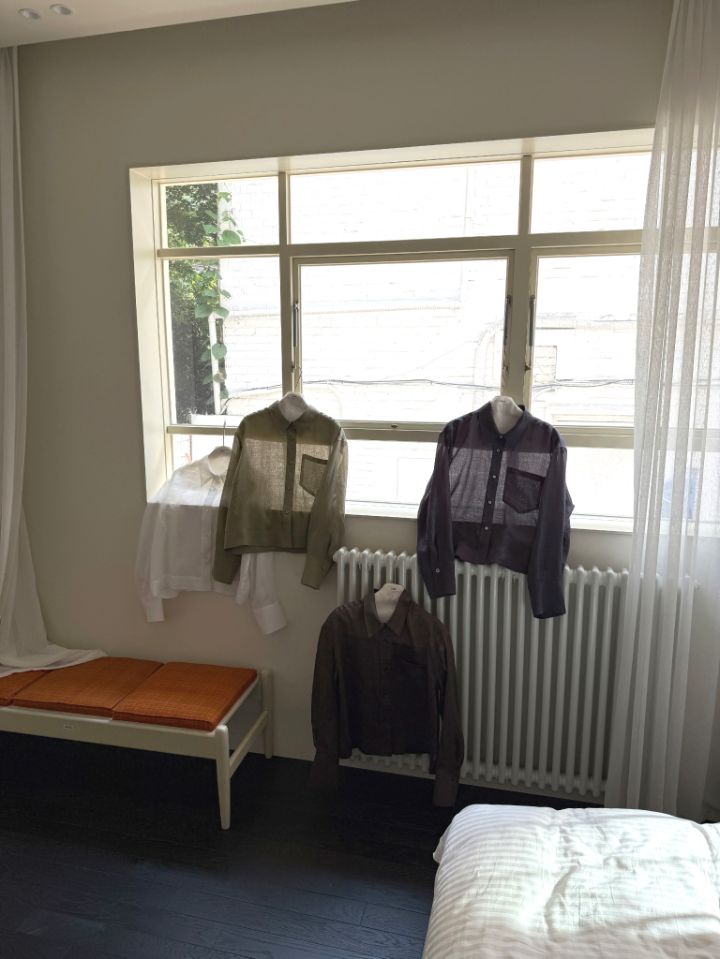 MARE韓國東大門代購女裝新款熱賣26夏季人氣襯衫蕾絲衫亞麻MARE襯衫/蕾絲衫