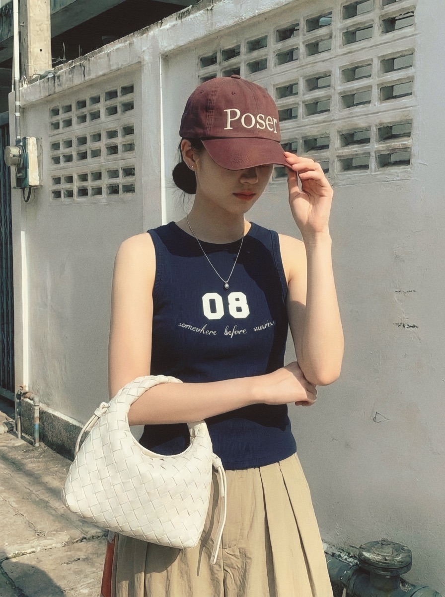 BEFORE SUNRISE東大門實拍韓國女裝新款推薦吊帶背心船領無袖BEFORE SUNRISE吊帶/背心