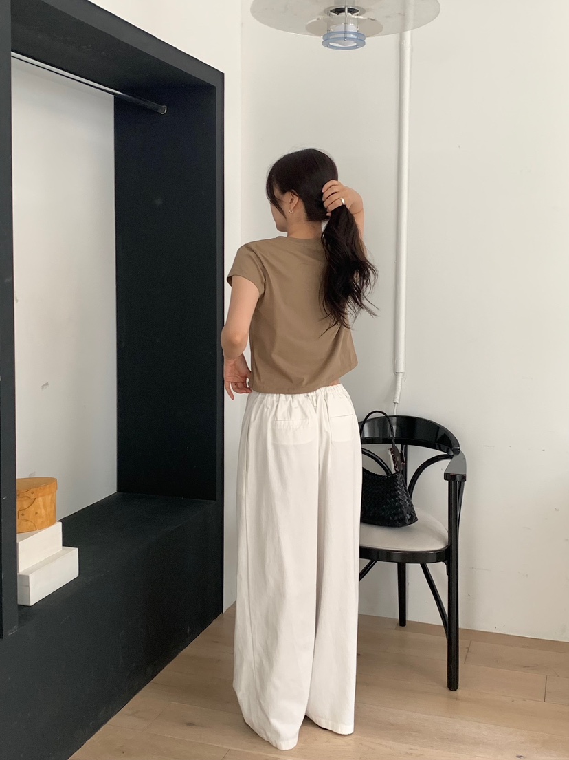 BLEECKER韓國代購女士新品熱賣推薦時尚26夏季休閑T恤刺繡BLEECKERT恤