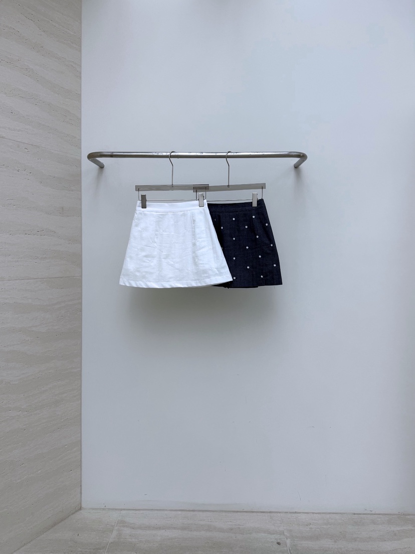 AB韓國直郵女裝新款休閑人氣推薦26夏季時尚熱賣裙褲刺繡AB裙褲