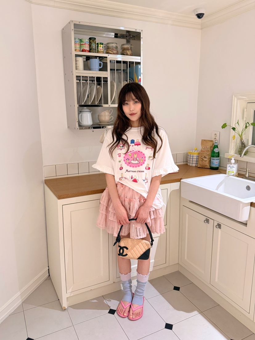 BOUTIQUE-L韓國直郵女裝新款休閑推薦26夏季人氣熱賣T恤BOUTIQUE-LT恤