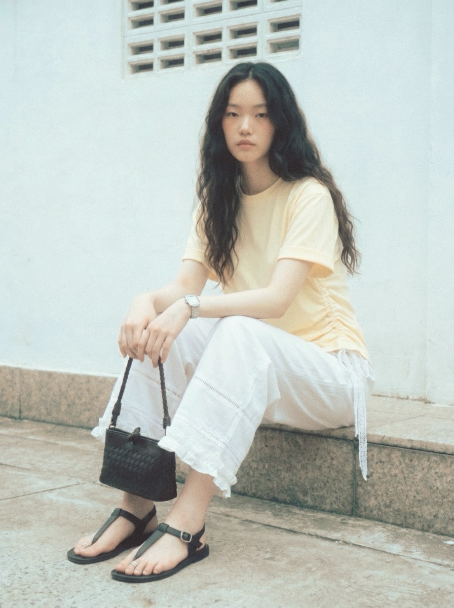 BEFORE SUNRISE東大門實拍韓國女裝新品26夏季推薦休閑T恤BEFORE SUNRISET恤