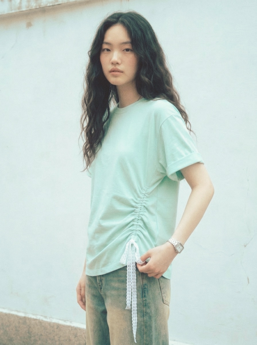 BEFORE SUNRISE東大門實拍韓國女裝新品26夏季推薦休閑T恤BEFORE SUNRISET恤
