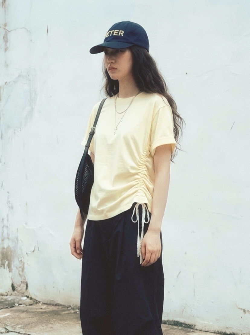 BEFORE SUNRISE東大門實拍韓國女裝新品26夏季推薦休閑T恤BEFORE SUNRISET恤