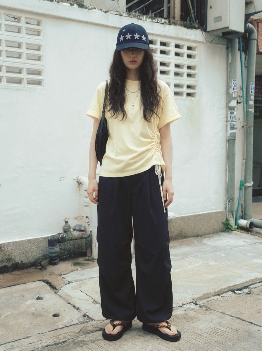 BEFORE SUNRISE東大門實拍韓國女裝新品26夏季推薦休閑T恤BEFORE SUNRISET恤