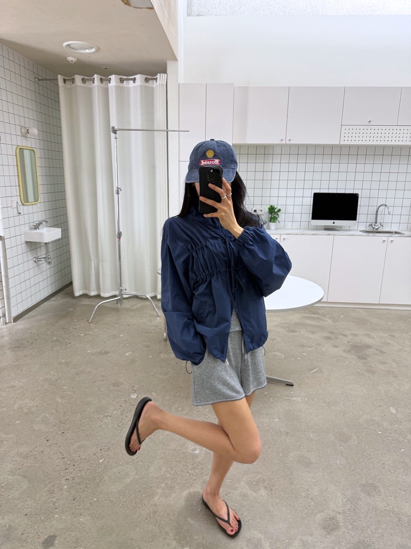 AB韓國直郵實拍女士新款休閑26夏季推薦熱賣夾克防曬拉鏈AB夾克