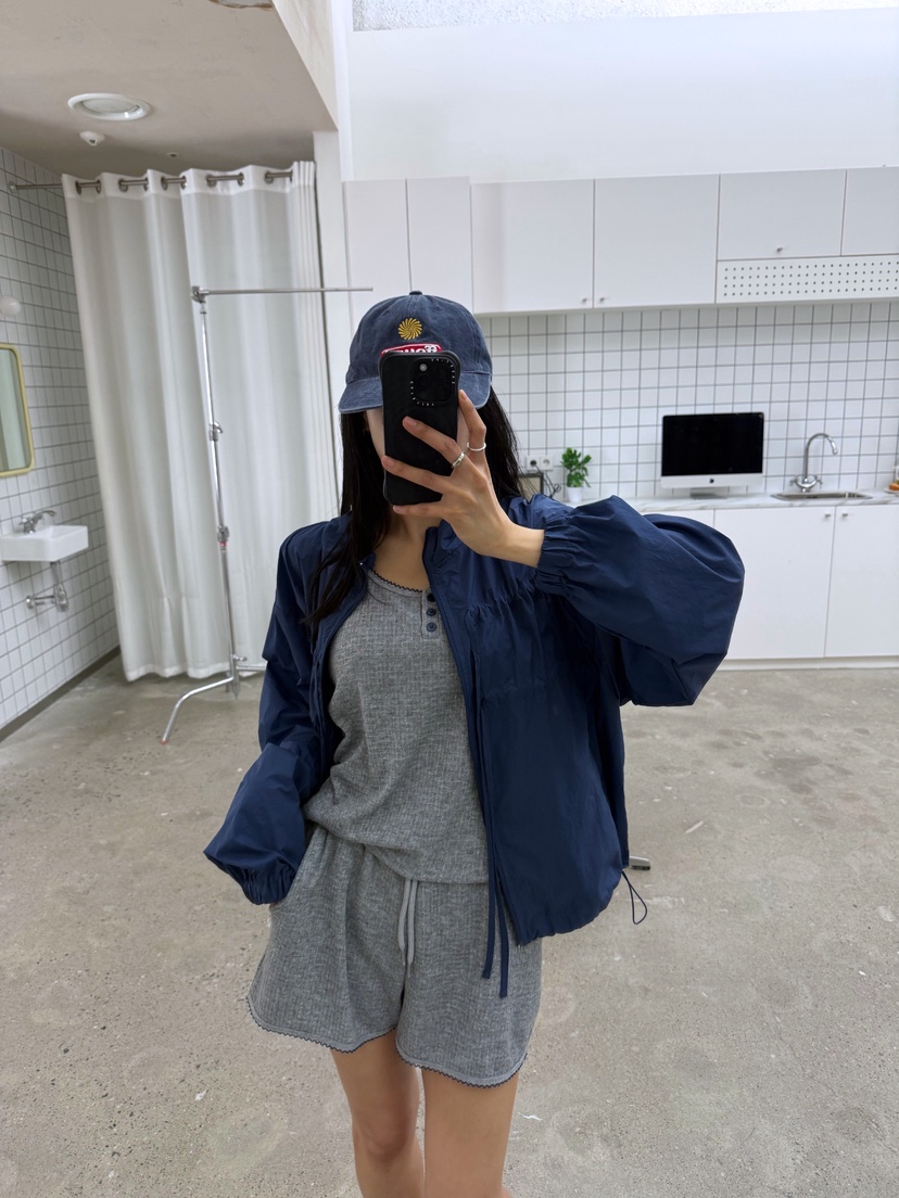 AB韓國直郵實拍女士新款休閑26夏季推薦熱賣夾克防曬拉鏈AB夾克