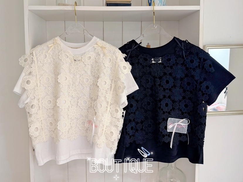 BOUTIQUE-L韓國代購女士新款休閑時尚人氣推薦26夏季T恤BOUTIQUE-LT恤