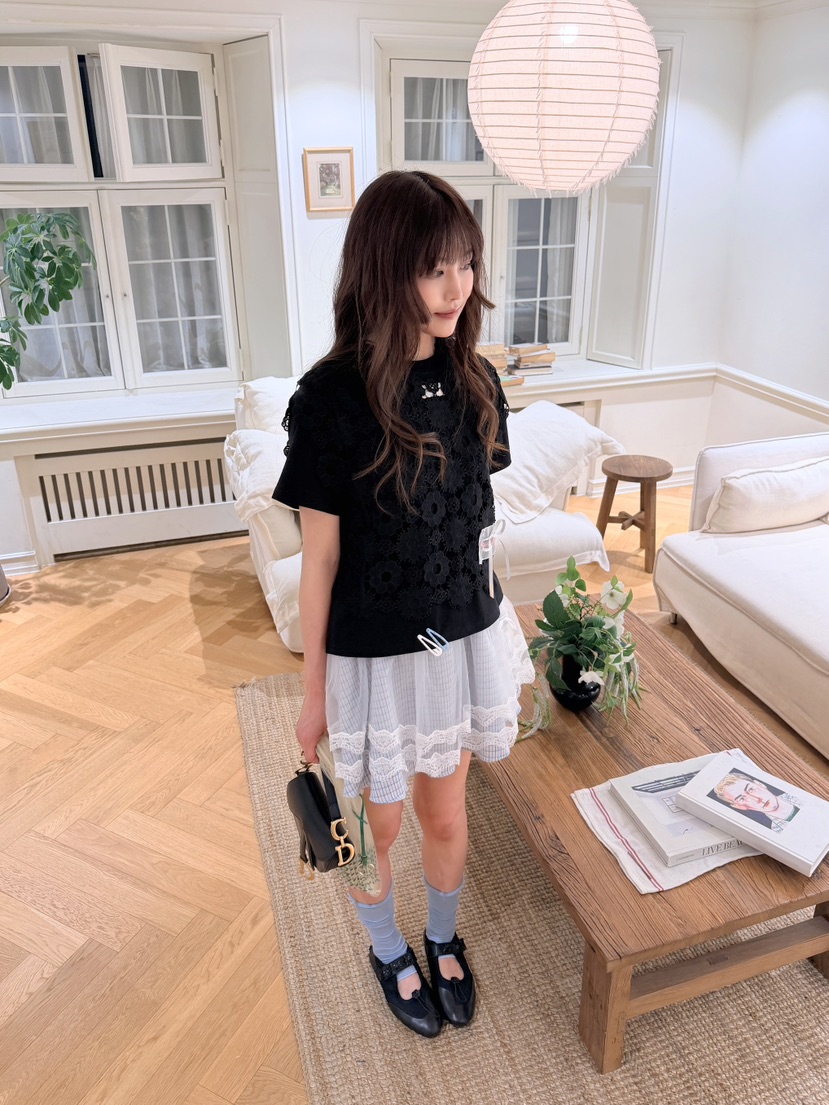 BOUTIQUE-L韓國代購女士新款休閑時尚人氣推薦26夏季T恤BOUTIQUE-LT恤