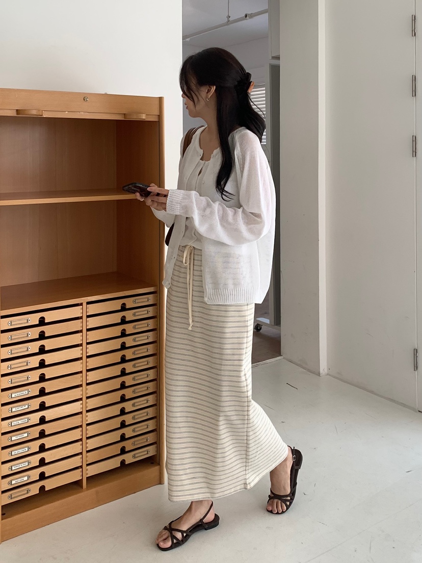 BLEECKER韓國東大門直郵女裝新品休閑人氣熱賣推薦26夏季長裙BLEECKER長裙