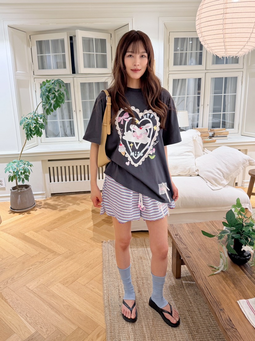 BOUTIQUE-L韓國直郵實拍女裝新品人氣熱賣26夏季時尚短褲BOUTIQUE-L短褲