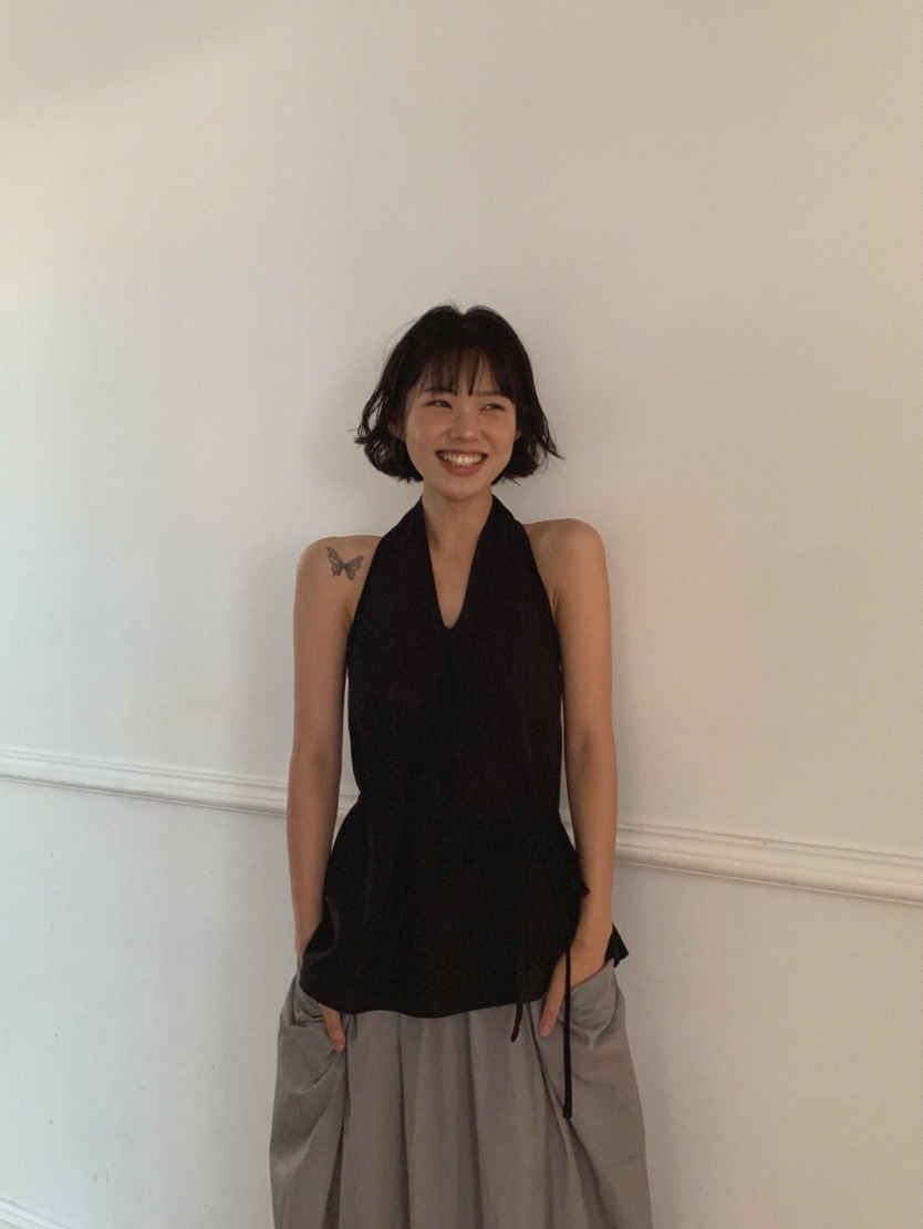MOSMOS韓國東大門直郵女士新品推薦吊帶背心含腰繩亞麻布MOSMOS吊帶/背心