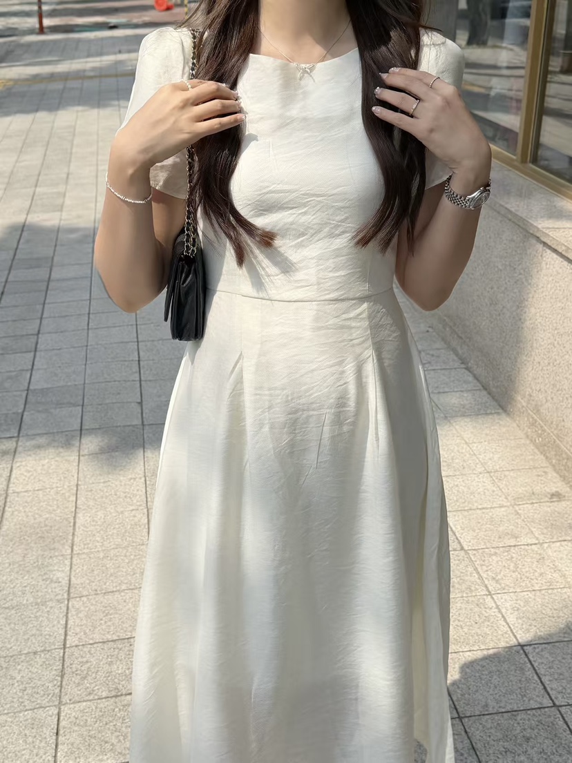 FRILL-T/DADA韓國直郵女士新品推薦休閑熱賣時尚連衣裙FRILL-T/DADA連衣裙