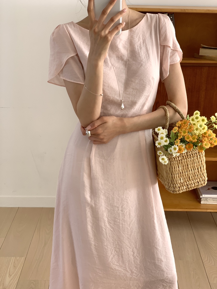FRILL-T/DADA韓國直郵女士新品推薦休閑熱賣時尚連衣裙FRILL-T/DADA連衣裙