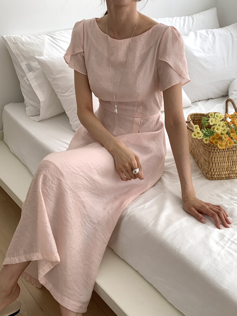 FRILL-T/DADA韓國直郵女士新品推薦休閑熱賣時尚連衣裙FRILL-T/DADA連衣裙