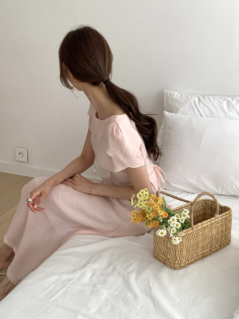 FRILL-T/DADA韓國直郵女士新品推薦休閑熱賣時尚連衣裙FRILL-T/DADA連衣裙