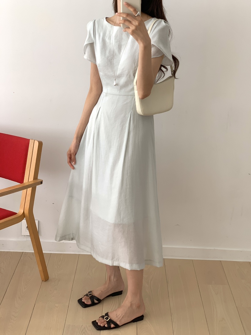 FRILL-T/DADA韓國直郵女士新品推薦休閑熱賣時尚連衣裙FRILL-T/DADA連衣裙