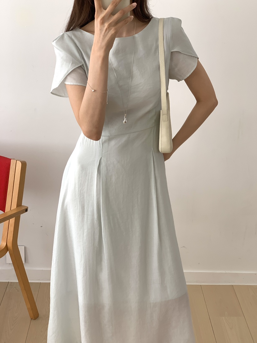FRILL-T/DADA韓國直郵女士新品推薦休閑熱賣時尚連衣裙FRILL-T/DADA連衣裙
