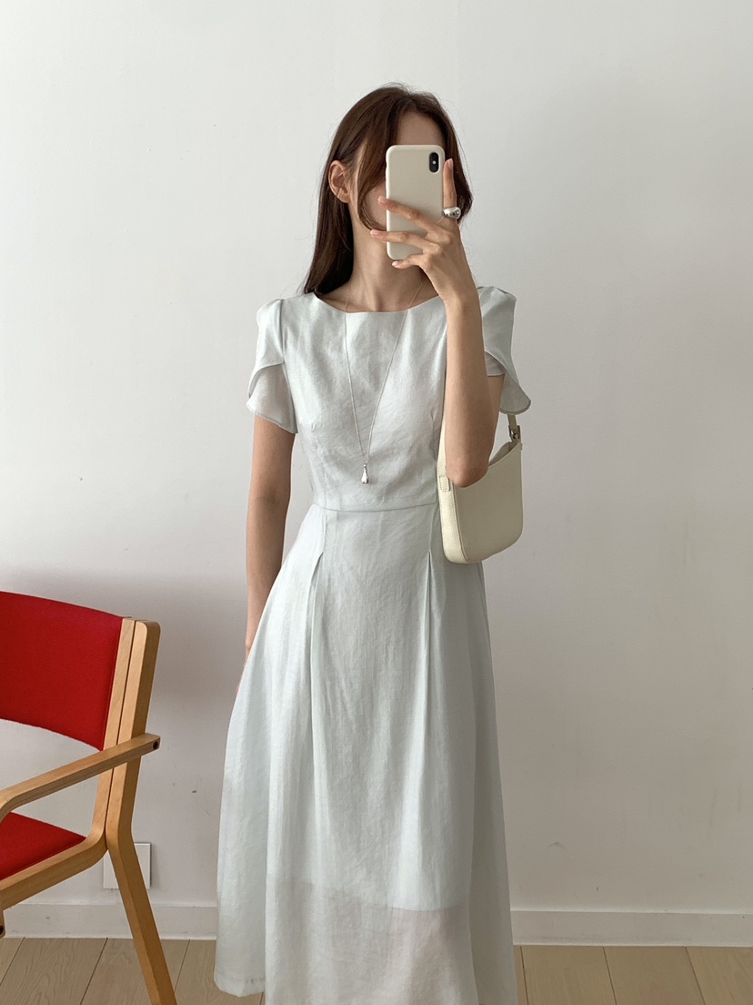 FRILL-T/DADA韓國直郵女士新品推薦休閑熱賣時尚連衣裙FRILL-T/DADA連衣裙