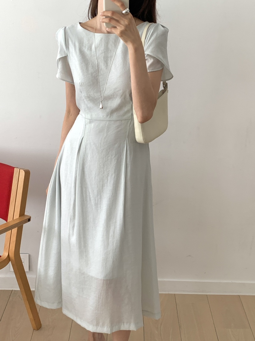 FRILL-T/DADA韓國直郵女士新品推薦休閑熱賣時尚連衣裙FRILL-T/DADA連衣裙
