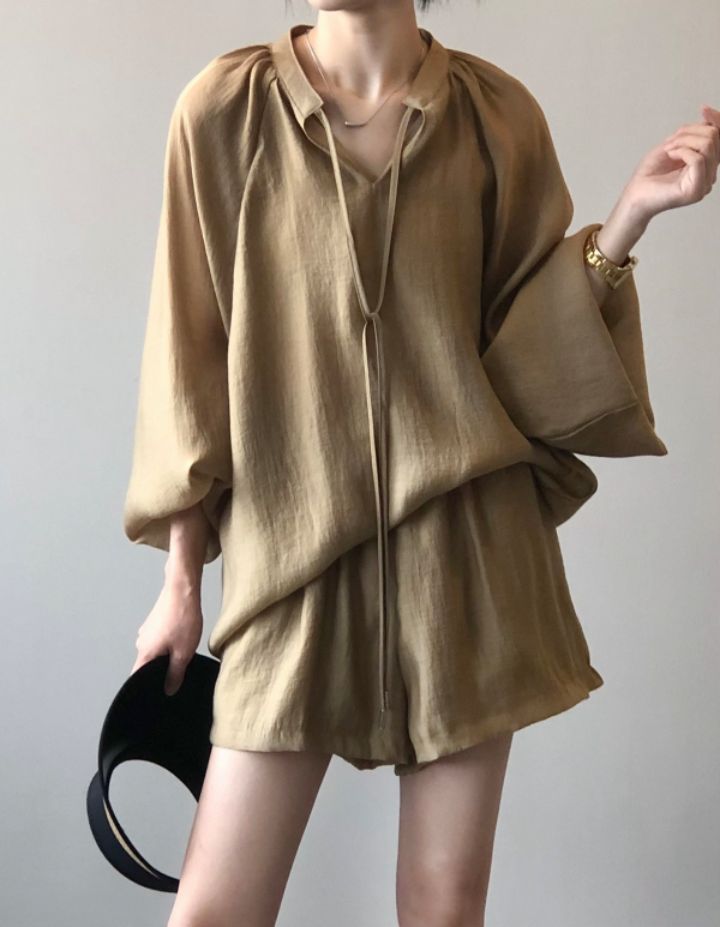 STAY HERE韓國東大門直郵女裝新品時尚26夏季休閑推薦套裝STAY HERE套裝