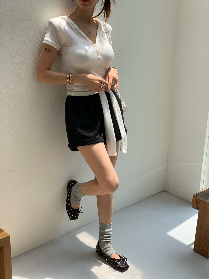 REVE CITE-L韓國東大門代購女士新品推薦熱賣時尚人氣短褲REVE CITE-L短褲