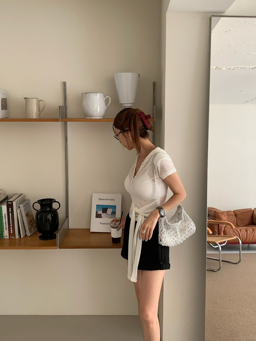 REVE CITE-L韓國東大門代購女士新品推薦熱賣時尚人氣短褲REVE CITE-L短褲