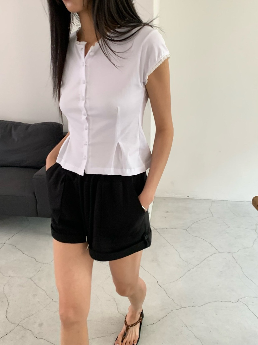 REVE CITE-L韓國東大門代購女士新品推薦熱賣時尚人氣短褲REVE CITE-L短褲
