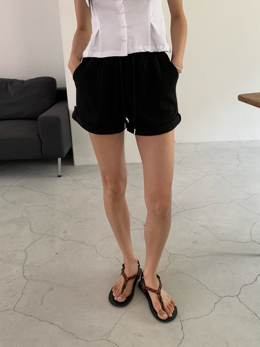 REVE CITE-L韓國東大門代購女士新品推薦熱賣時尚人氣短褲REVE CITE-L短褲圖色1