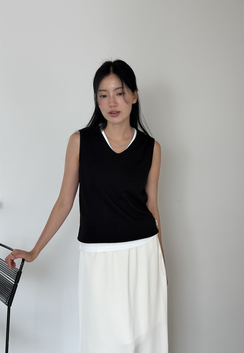 AMY GRACE-A東大門實拍韓國女裝新款時尚吊帶背心不含內搭AMY GRACE吊帶/背心
