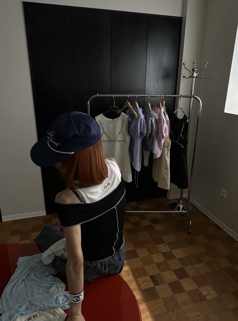 ZEROZERO韓國代購女裝新品推薦熱賣休閑時尚人氣T恤露肩寬松ZEROZEROT恤