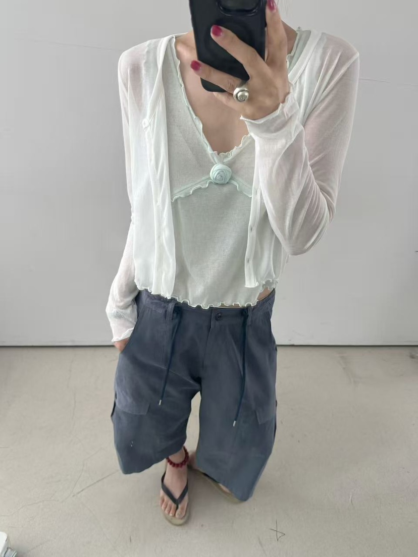 OLI SEOUL韓國直郵女裝新品人氣熱賣時尚推薦吊帶背心無袖OLI SEOUL吊帶/背心